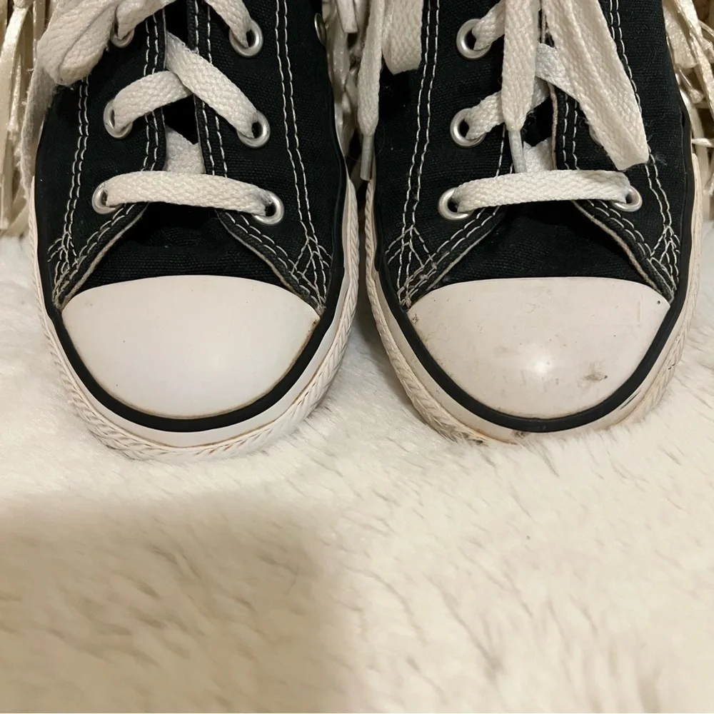 CONVERSE Black Low Top 3 Canvas Classic Laces